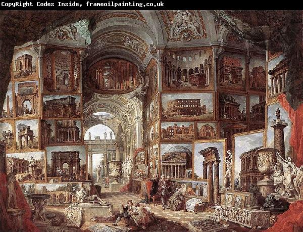 Giovanni Paolo Pannini Galerie de vues de la Rome antique